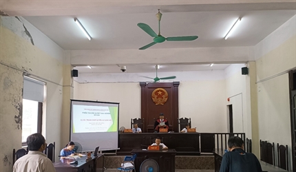 Viện KSND huyện Đông Anh thực hiện chỉ tiêu phiên tòa rút kinh nghiệm...